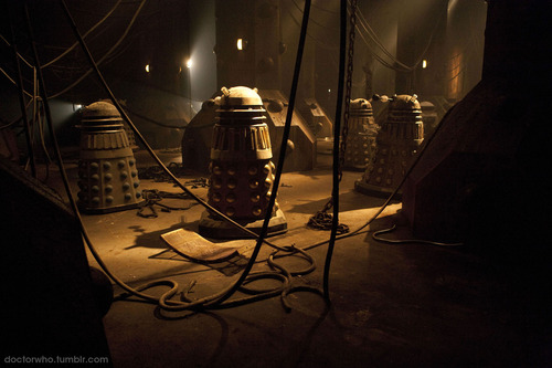 Images from first three epsisodes of Doctor Who Season 7 Daleks