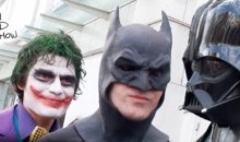 Toronto Batman, Chad Vader & The Joker Face Off at Yonge & Dundas Square