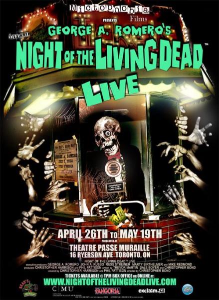 Night of the Living Dead Live poster