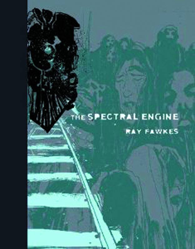 The Glow in the Dark Cover of The Spectral Engine. 