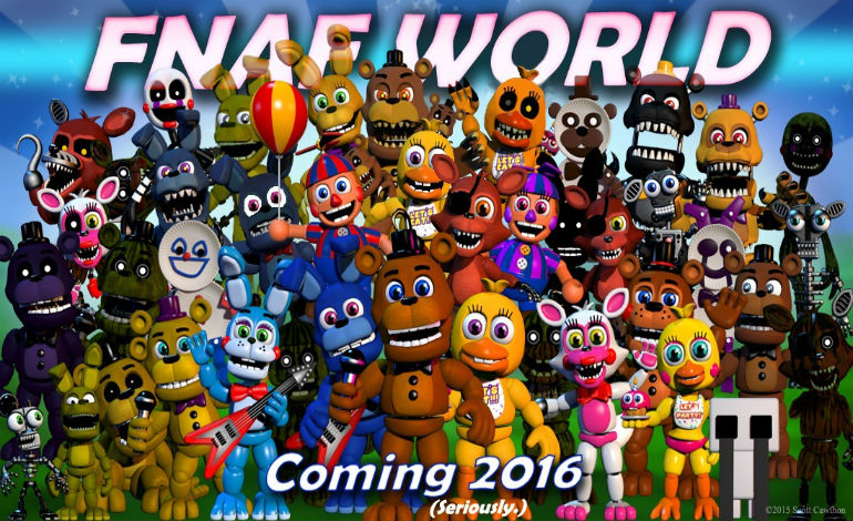 fnaf world update 3 release