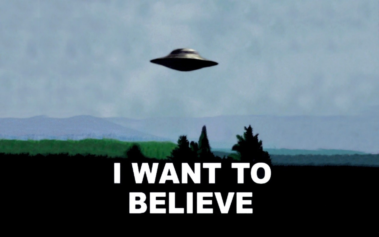 Картина i want to believe